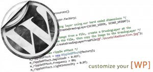 customize wordpress blog title