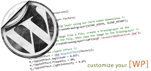 customize wordpress blog title